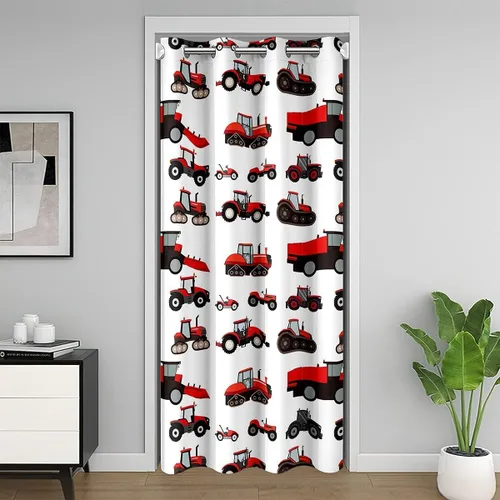 Vista 11 de Erosebridal Cortina de puerta de teñido anudado, cortina opaca bohemia, cortina exótica abstracta en espiral, elegante cortina hippie para puerta