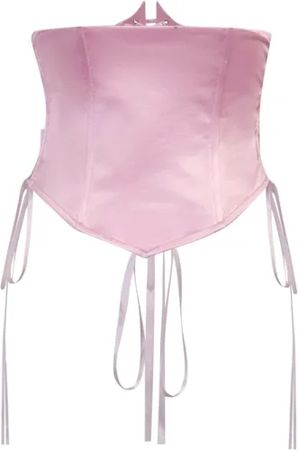 Vista 7 de Vestido de hada renacentista para mujer, vestido de verano con manga acampanada, vestido corto de gasa con hombros descubiertos, vestido de corsé