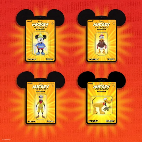Vista 7 de Super7 Disney Vintage Collection Donald Duck - Figura de reacción de 3.75 pulgadas