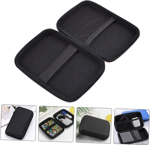 Vista 2 de Paquete de disco duro, bolsa de accesorios digitales, estuche organizador de batería