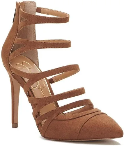 Vista 2 de Jessica Simpson Zapatos de tacón enjaulados Parminda para mujer