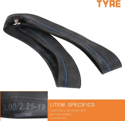 Vista 7 de JFG RACING 2.00/2.25-19 225/250-19 Tubo interior para Sur Ron, neumáticos interiores de repuesto de 19 pulgadas para Sur Ron Electric Dirt Bike