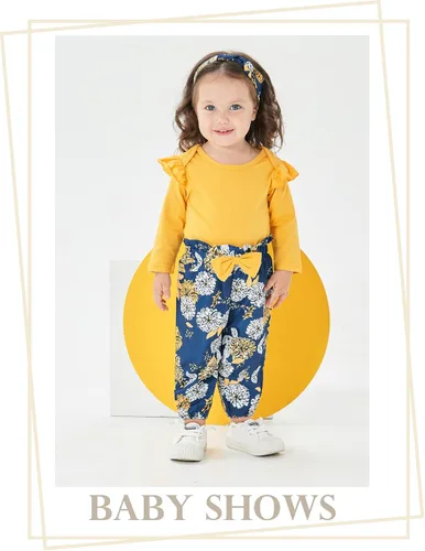 Vista 2 de Conjunto de ropa para bebé niña, ropa para recién nacida, con volantes, mameluco para otoño e invierno