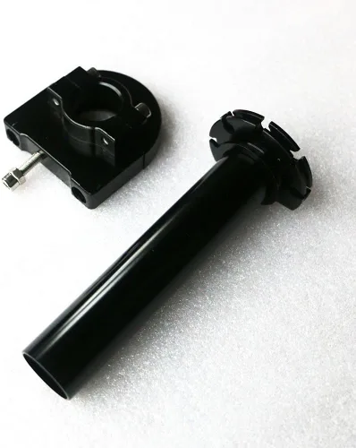 Vista 7 de Yibid Acelerador giratorio para manillar de motocicleta de 7/8 pulgadas, agarre de mano, tubo de gas para barra estándar de 0.866 in, Kawasaki