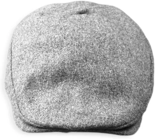 Vista 2 de La Gorra Original Boston Scally - 5 Paneles Lisos - Gris