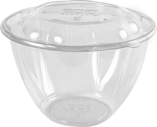 Vista 12 de Eco-Products - Tapas compostables para ensalada de 18 onzas, caja de 300, se adapta a recipientes redondos de 18 onzas, material PLA renovable hecho