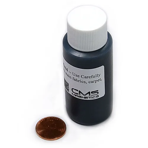 Vista 4 de Ferrofluido magnético CMS Magnetics de 0,5 fl oz o más para proyectos de ciencia o diversión