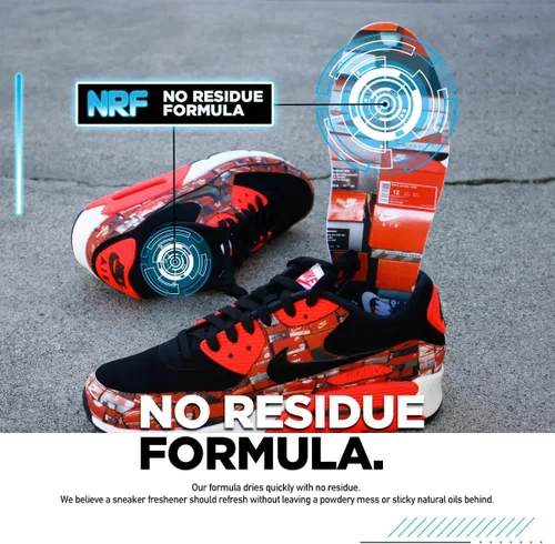 Vista 5 de AntiDOT - Desodorizador de zapatos para Sneakerheads - Colección avanzada de ambientadores de zapatos Fórmula neutralizante de olores de zapatos