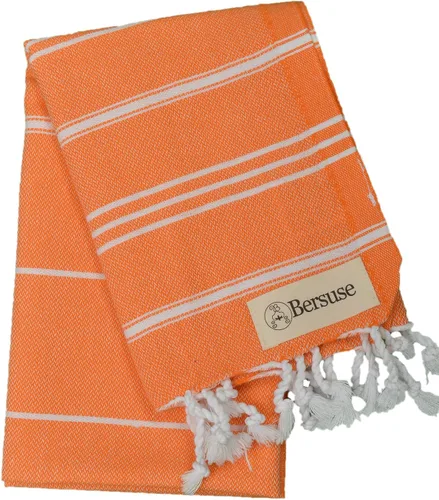 Vista 26 de Bersuse 100 % algodón - Toalla de mano Anatolia turca - Fouta Peshtemal para baño y playa - Para cabeza, rostro, cabello, bebés, cuidado, cocina