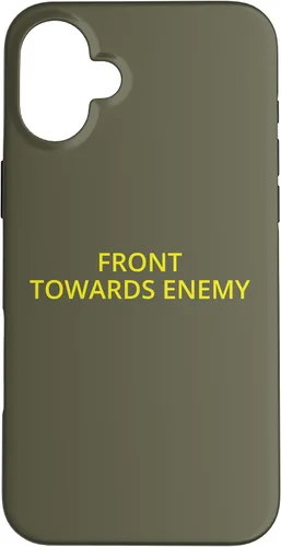 Vista 23 de Military M18A1 Claymore Mine Front Towards Enemy - Carcasa para iPhone 17