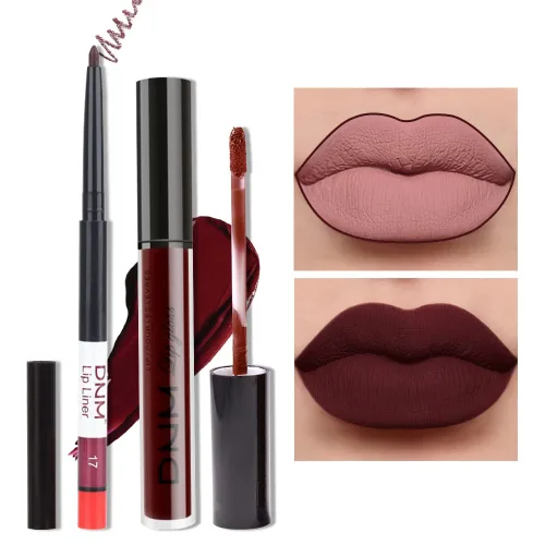 Vista 21 de AMY'S DIARY Lápiz de labios crayón mate blanco, lápiz de labios mate de punta precisa, larga duración hasta 24 horas, impermeable al manchado