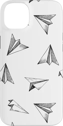 Vista 15 de Papel Avión Patrón Avión Avión Aviación Aviación Caso para iPhone 17