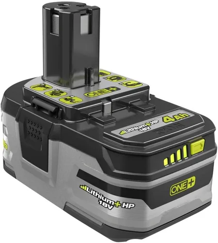 Vista 4 de Ryobi P192 18 voltios 4.0 Ah ONE+ Litio-Ion Litio+HP Batería compacta de alta capacidad (embalaje no minorista)