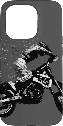 Vista 14 de Motocross Jumping Dirt Bike Rider Vintage Enduro Case for iPhone 17