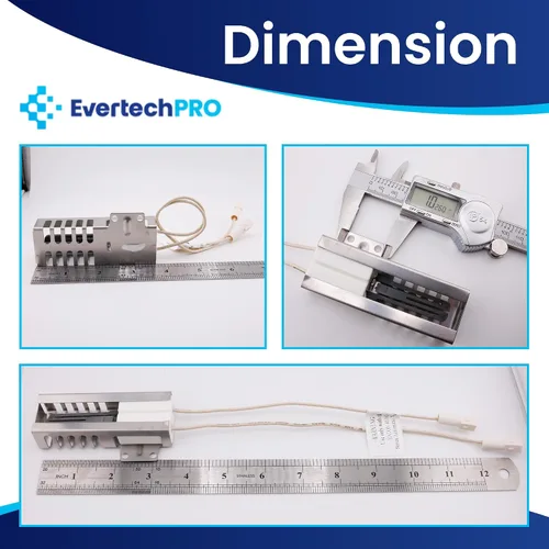 Vista 3 de EvertechPRO DG94-01012A Encendedor de horno de gas para Samsung