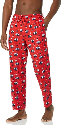 Vista 3 de Tienda Essentials - Pantalón de pijama de franela para hombre (disponible en tallas grandes y largas)