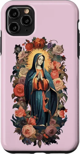 Vista 13 de Funda para iPhone 16 Nuestra Señora de Guadalupe Virgen María Virgen De Guadalupe