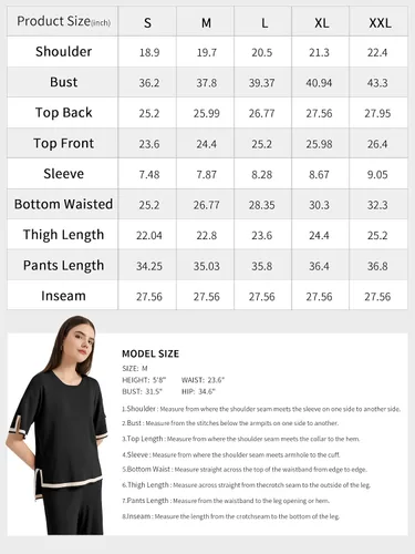 Vista 6 de SuperPrity Conjunto de suéter para mujer de 2 o 3 piezas, de manga cortalarga, suéter de punto, de cintura alta, pantalones de pierna ancha