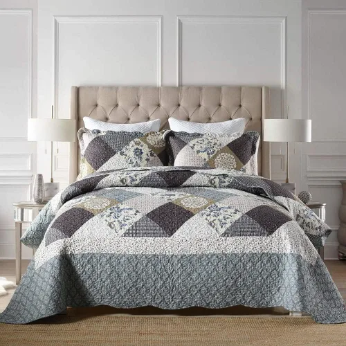 Vista 25 de Travan Juegos de Edredón de 2 Piezas Twin con Sham, Ropa de Cama de Gran Tamaño, Colcha Reversible, Juego de Cubrecama Suave, Tamaño Twin