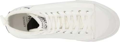 Vista 5 de AX ARMANI EXCHANGE Tenis altos con logotipo Icon para hombre