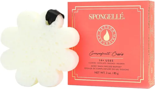 Vista 14 de SPONGELLÉ Buffer Corporal Infundido con Gel de Ducha de Flores en Caja, Hierba de Playa