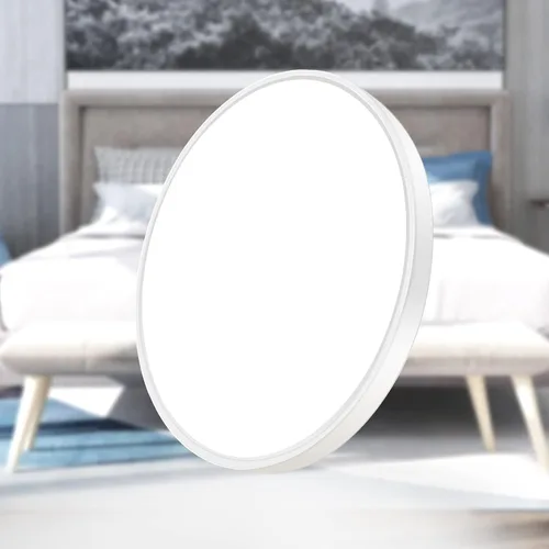 Vista 13 de inShareplus Lámpara de techo LED de 7 pulgadas, color blanco de 12 W (equivalente a 120 W) 5000 K, luces de techo blancas de montaje empotrado