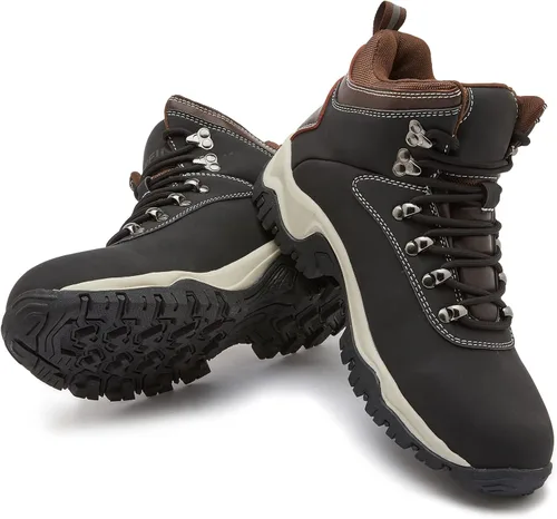 Vista 6 de OTHUME Botas de senderismo para hombre al aire libre ligeras botas de senderismo