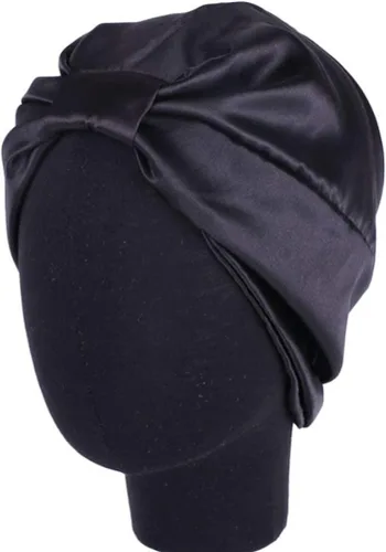 Vista 3 de EXCEART - Gorro de dormir con forro de seda satinada, 3