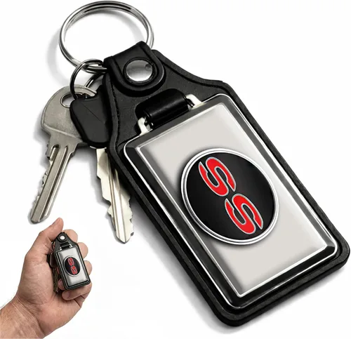 Vista 32 de Brotherhood Car Key Chain for Nova - Classic Models Keychain for Men and Blanco antiguo - Personalizado 1975