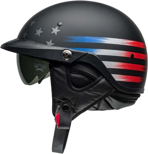 Vista 4 de Bell Powersports Pit Boss Banner Mate Negro/Rojo Mediano