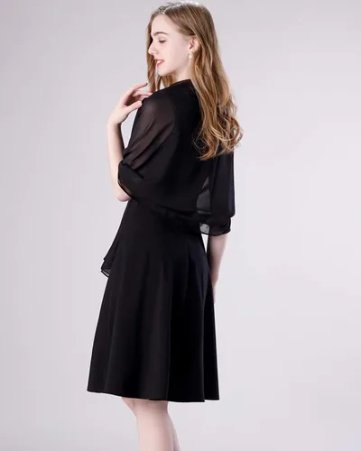 Vista 32 de Chales/mantones de gasa suave para vestidos, accesorios de mujer
