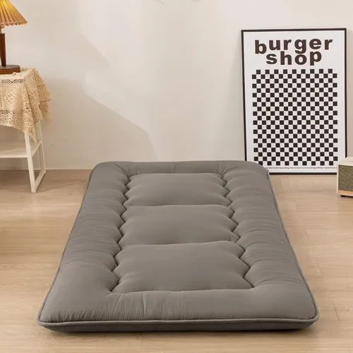 Vista 9 de MAXYOYO Colchón Japonés de Suelo Futón Colchón, Tapete de Tatami Engrosado de 4", Almohadilla para Dormir Plegable Enrollable para Niños y Niñas