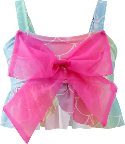 Vista 6 de Kokowaii - Sofisticado traje de baño con cola de sirena para niñas