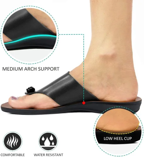 Vista 4 de Aerosoft Zapatos planos cómodos para caminar para mujer