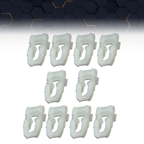 Vista 3 de PIT66 Clips de moldura de correa para caja de puerta de guardabarros laterales de cuerpo, 10 unidades Compatible con Dodge Ram 1977-1990