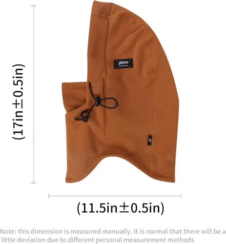 Vista 2 de Fabulous BE Xtreme - Pasamontañas de esquí para hombre, motocicleta, capucha y bufanda