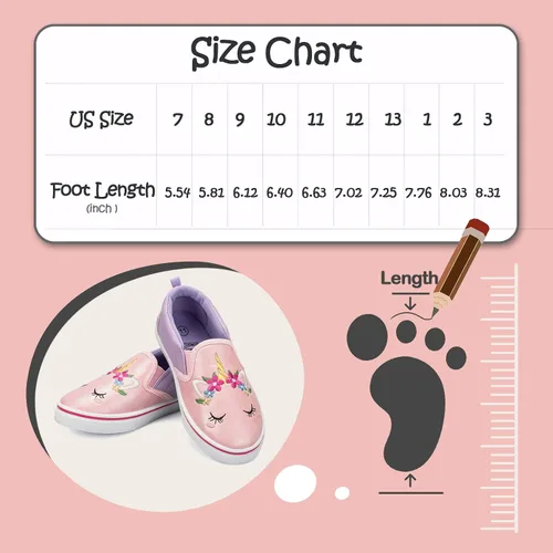 Vista 7 de K KomForme Zapatos de lona para correr y caminar para niños pequeños