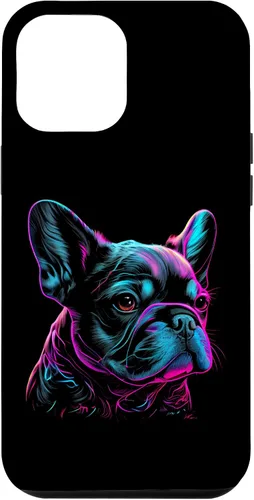 Vista 26 de French Bulldog Retro Design Case for iPhone 17