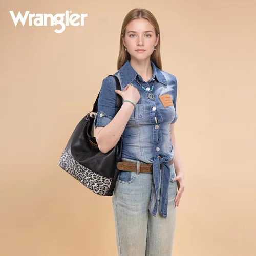 Vista 70 de Wrangler Hobo - Bolsas para mujer de cuero vegano con asa superior, bolsos de hombro y bolsos