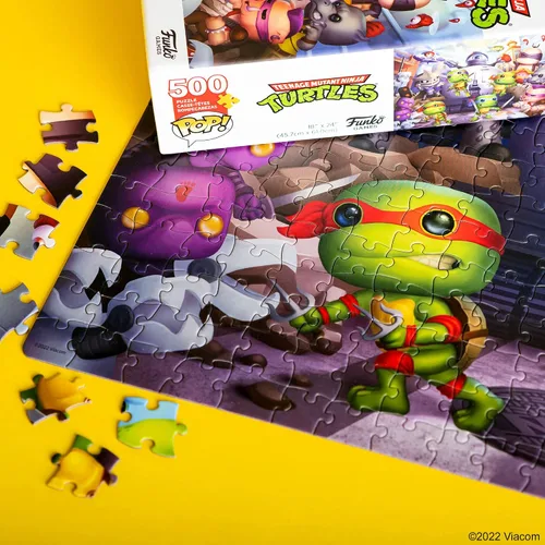 Vista 5 de Funko Pop Puzzle Tortugas Ninja Mutantes Adolescentes