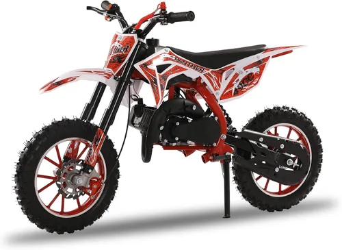 Vista 10 de 50cc 2-Stroke Dirt Bike for Kids 6-14 - 30MPH Gas Powered Mini Motorcycle Blue