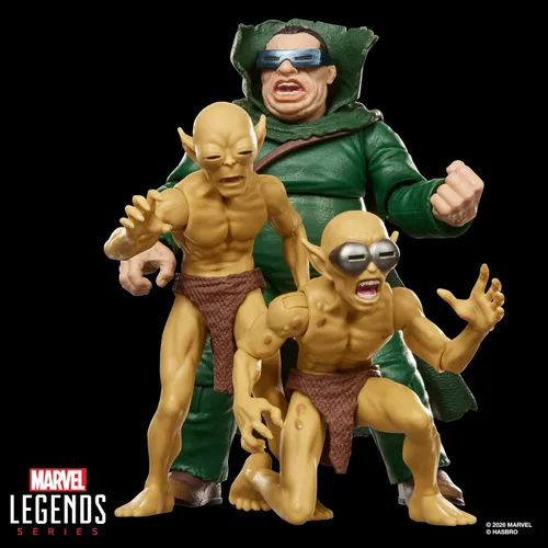 Vista 9 de Marvel Legends Series Marvel's Mole Man & Moloids - Paquete múltiple