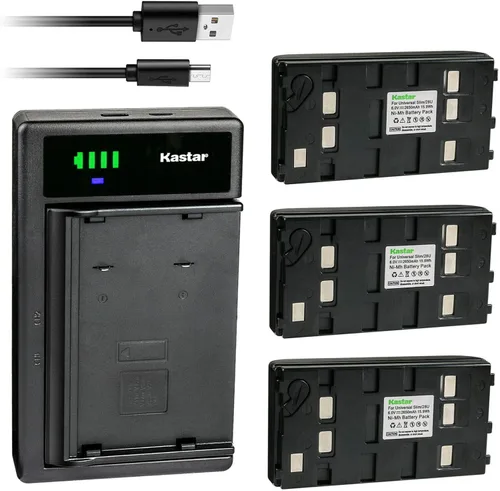 Vista 5 de Kastar Cargador de batería USB inteligente compatible con batería JVC BN-V11U BN-V12U BN-V14U BN-V15U BN-V18U BN-V20U BN-V22U BN-V24U BN-V25U