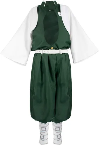 Vista 2 de C-ZOFEK Sanemi Shinazugawa - Disfraz de Halloween con cinturón para hombre