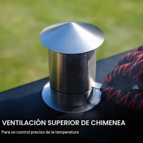 Vista 6 de Char-Griller Parrilla de carbón tradicional