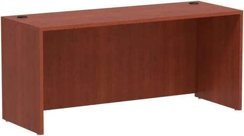 Vista 7 de Alera Valencia Series - Carcasa Credenza de 60 x 24 x 29 pulgadas, marco de caoba/parte superior