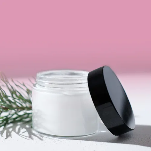 Vista 7 de Loretoy Paquete de 36 tarros de plástico de 1 onza con tapas, sin BPA, reutilizables, rellenables, recipientes de cosméticos transparentes