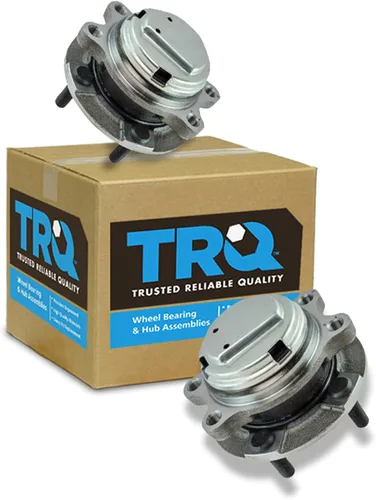 Vista 134 de Conjunto de rodamiento de rueda delantera de 2 piezas y buje TRQ Compatible con Pontiac Solstice 2006-2009 Saturn Sky 2007-2010