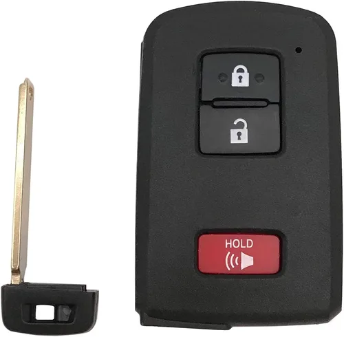 Vista 4 de Horande - Funda de reemplazo para llavero de control remoto. Compatible con Toyota Tacoma, Land Cruise, Highlander, Avalon, Camry, Tacoma, Prius