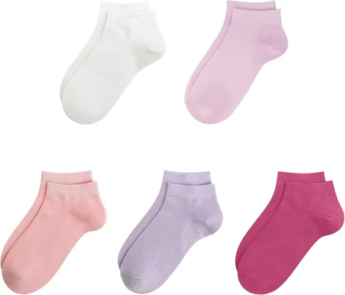 Vista 27 de SERISIMPLE Calcetines de bambú de viscosa para la escuela, calcetines de tobillo súper suaves para niños, puños elásticos, calcetines atléticos